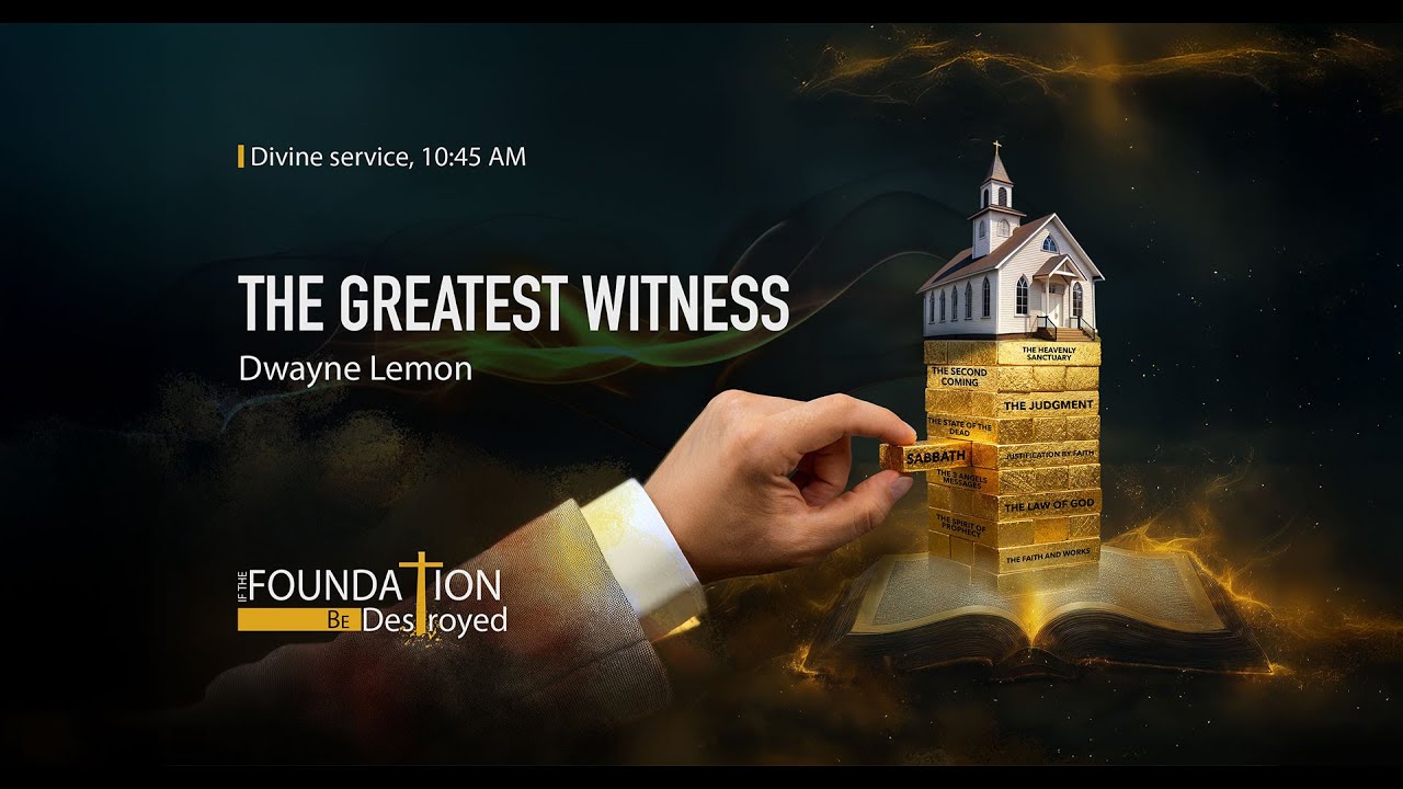 The Greatest Witness | Dwayne Lemon