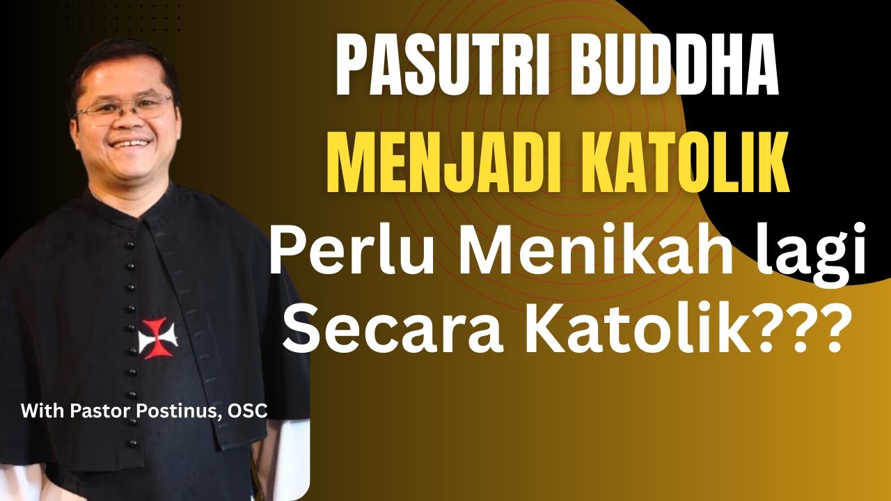 Orang Pindah ke Katolik Viral hingga Ditonton 2 Juta Orang, Ada Apa? Pasutri Buddha Masuk Katolik