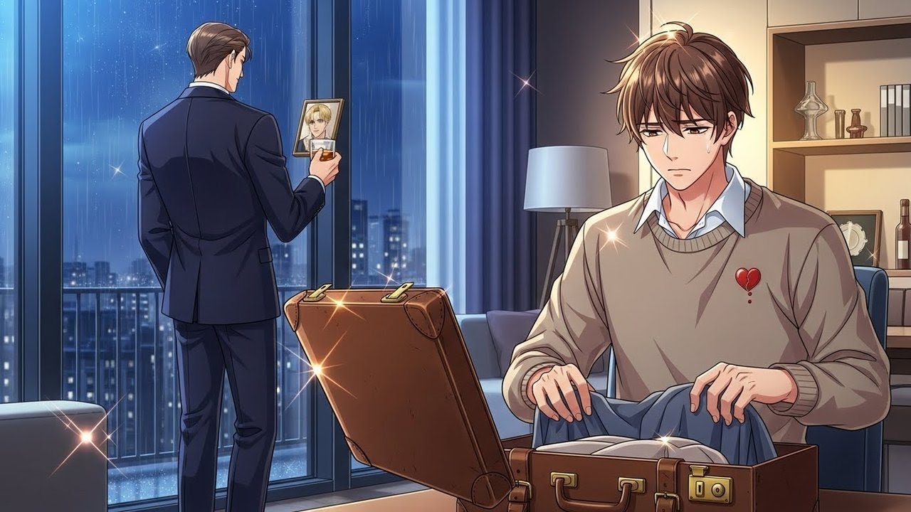 Knowing he was just a substitute, he leaves for good when his 'Daddy's' true love returns.