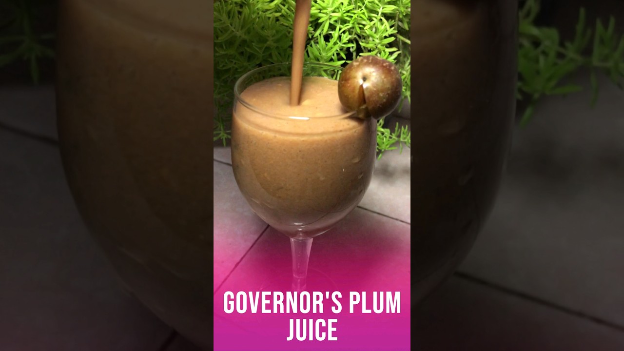 Ice Cream with Governor&rsquo;s Plum Homemade Fruit Juice #shorts #healthyjuice #recommended