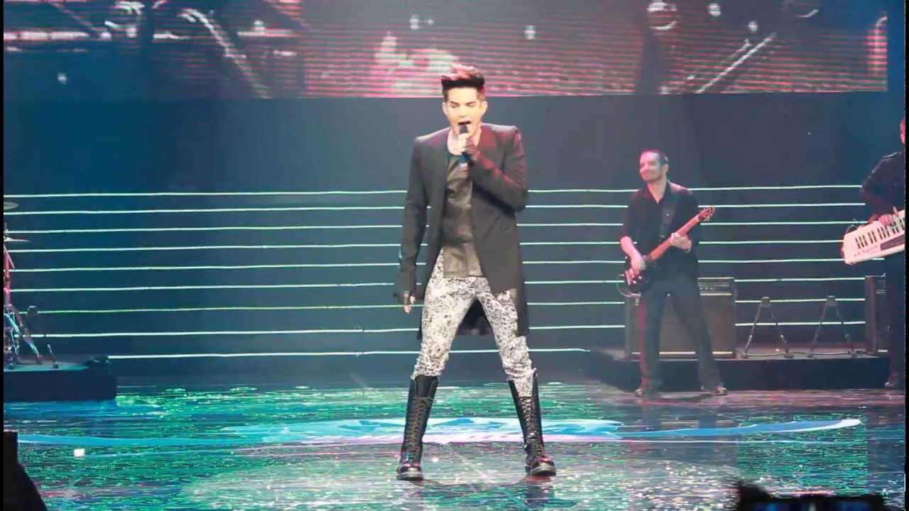 Adam Lambert Live in Macau - Trespassing Naked Love - 2013 Chinese Music Awards