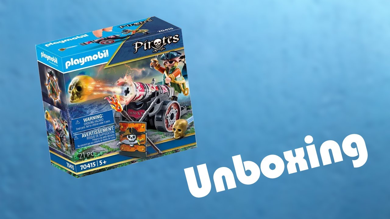 Playmobil | 70415 Pirata con cañón | Unboxing | Review | Pirates