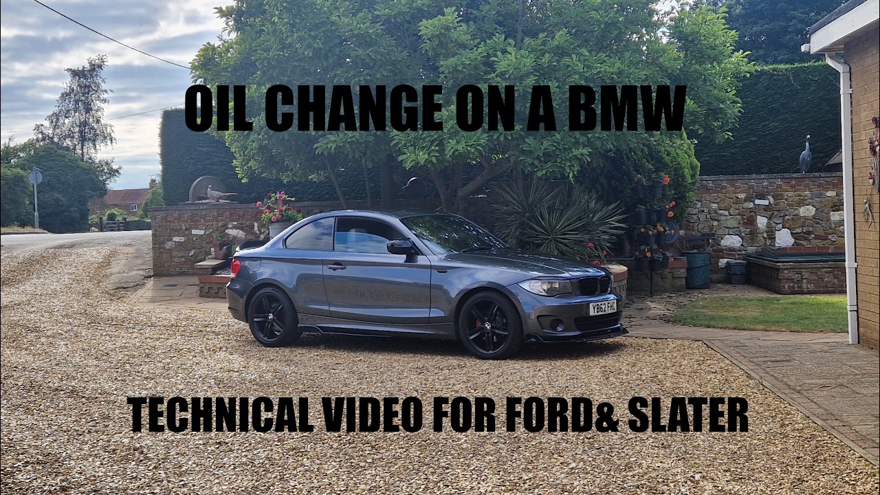 Technical Video BMW Oil Change