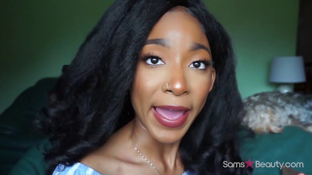 SENSATIONNEL HALF WIG INSTANT WEAVE CURLS KINKS & CO RAIN MAKER / SAMSBEAUTY.COM