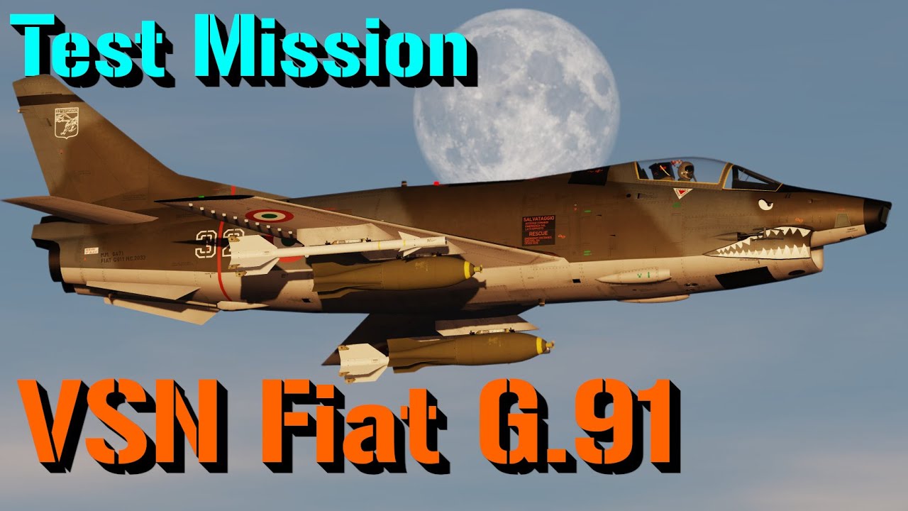 Fiat G.91 VSN DCS Mod