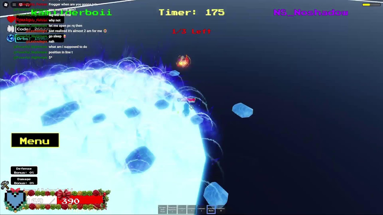 Demo popping off (the true goat)