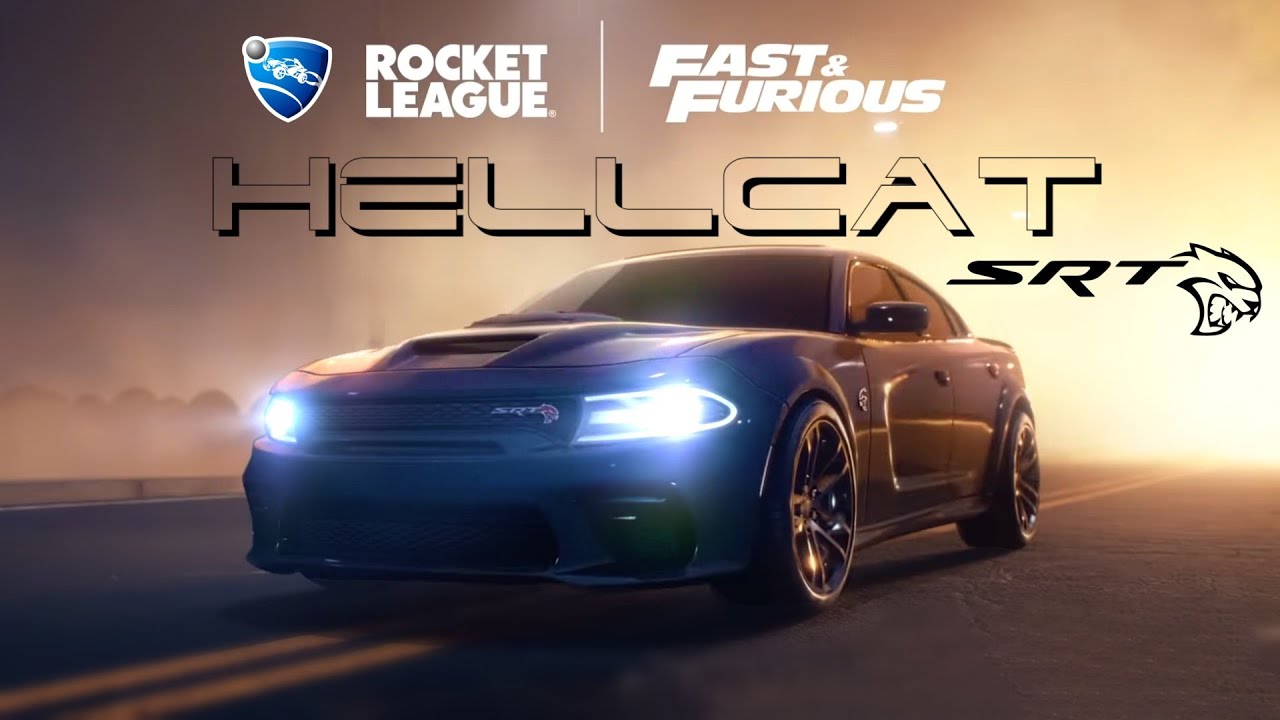 NEW FAST & FURIOUS DODGE CHARGER SRT HELLCAT in Rocket League! || Full Review