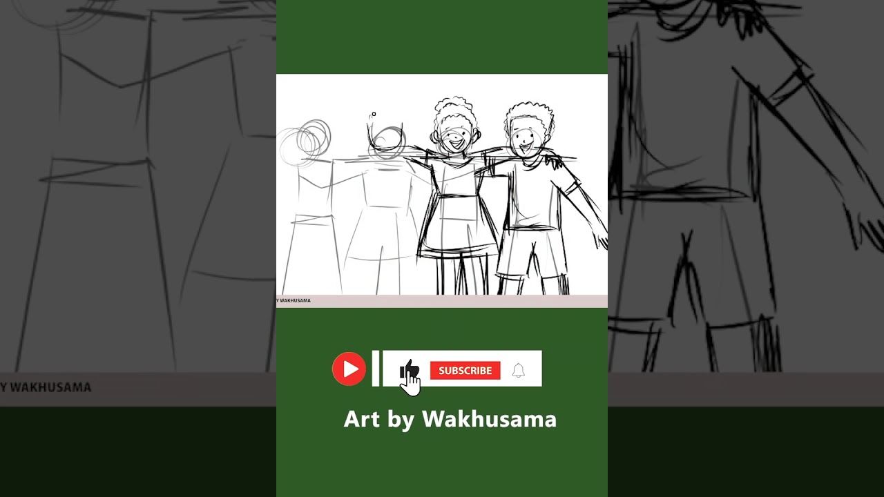 short sketch and color timelapse