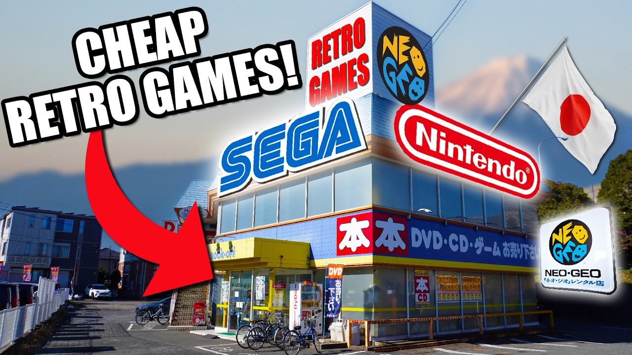 Finding Retro Game GOLD In Japan's Mountains... | Thrifting in Japan
