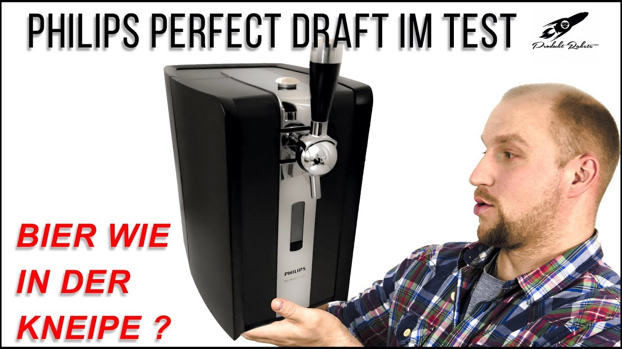 Bier wie in der Kneipe? ► Philips Perfect Draft HD3620 ✅ Bierzapfanlage im Test | produktrakete.de