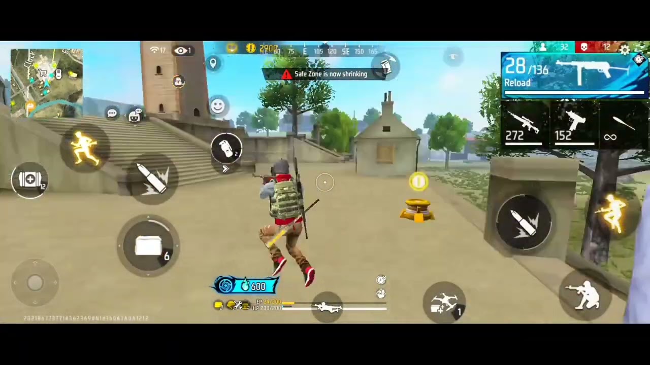 FREE FIRE BATTLE ROYAL NEW ID PART 4 🔥