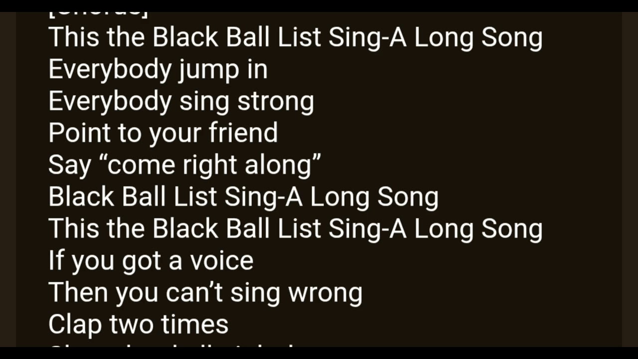 PRE PAIR KING FOR END OF BLACK BALL LIST! SO EVERYBODY SING ALONG LIKE KINGFROM THEE 1& ONLY hearT! 