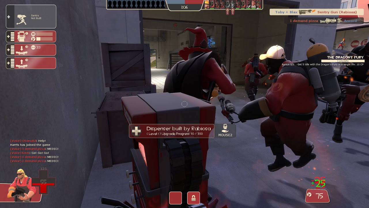 Team Fortress 2 Engineer Gameplay