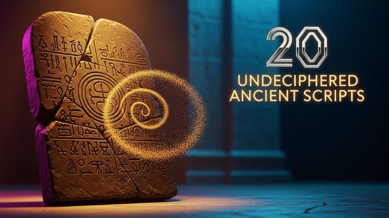 20 Undeciphered Ancient Scripts STILL Guard Lost History