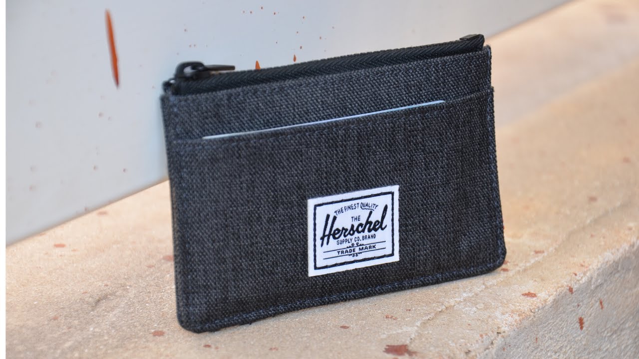 Unboxing Herschel Wallet
