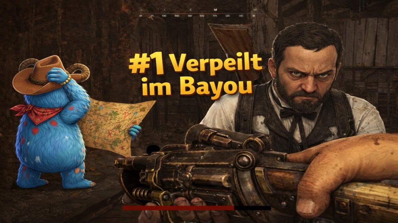 #1 Verpeilt im Bayou #huntshowdown1896 #gameplay #gaming