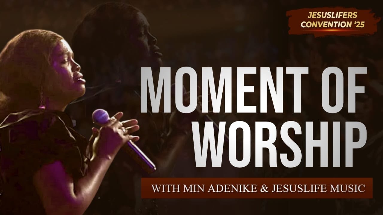 Worship moment with Min Adenike & Jesuslife music