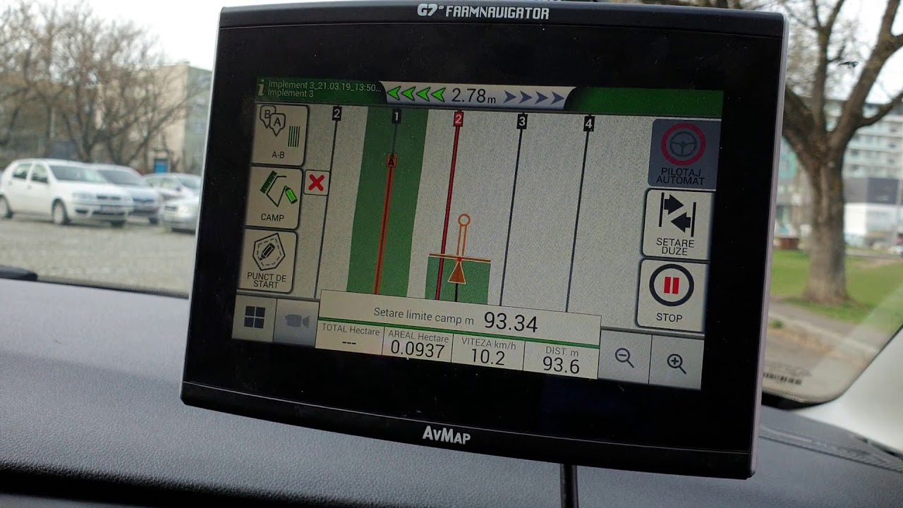 GPS Agricultura- G7 Ezy - Start activitate si creare camp nou