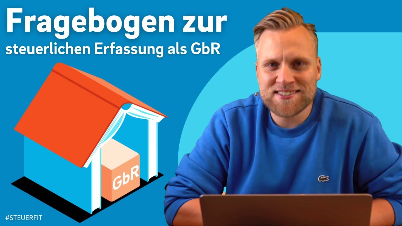 GbR gründen: Fragebogen zur steuerlichen Erfassung | Elster online Schritt-für-Schritt-Anleitung
