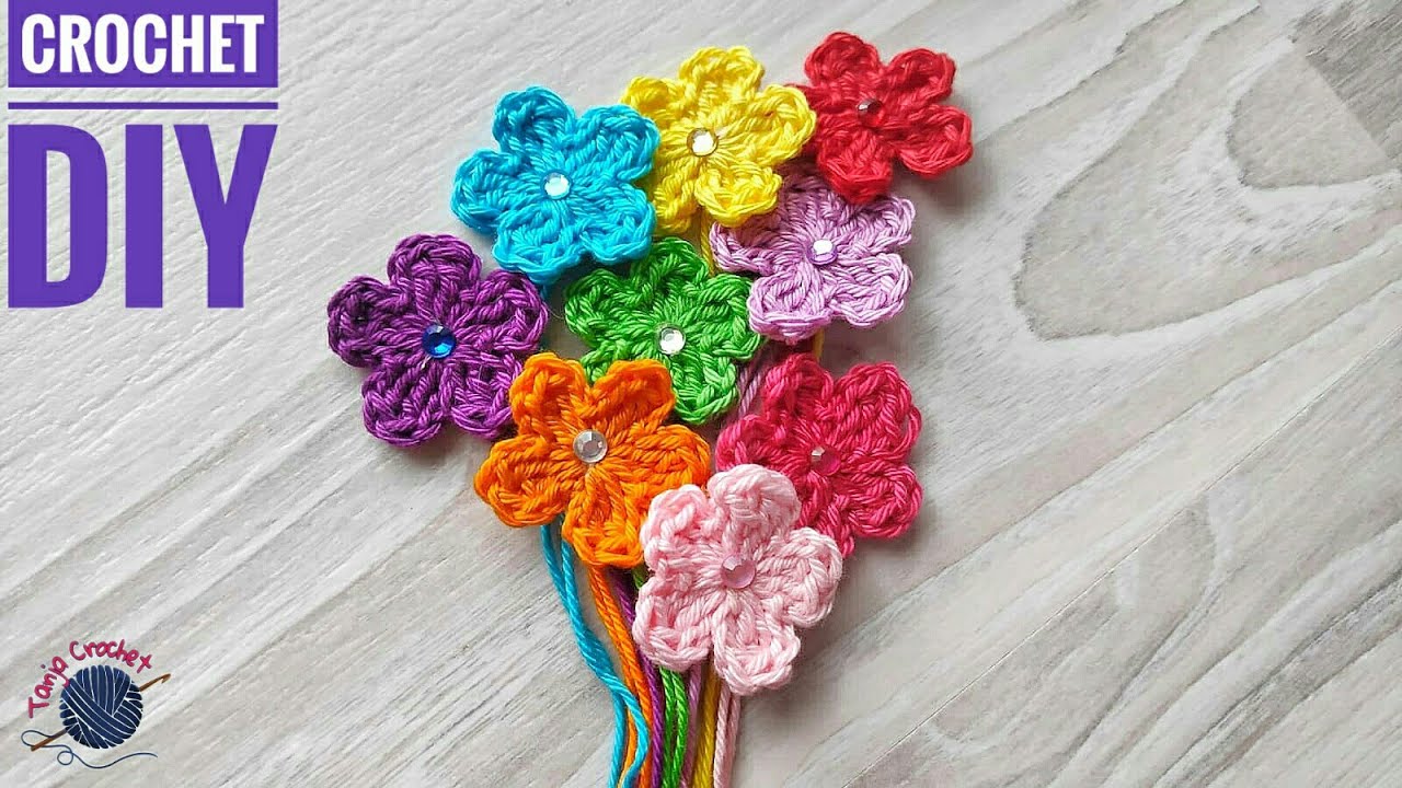 EASY Crochet Flower Tutorial