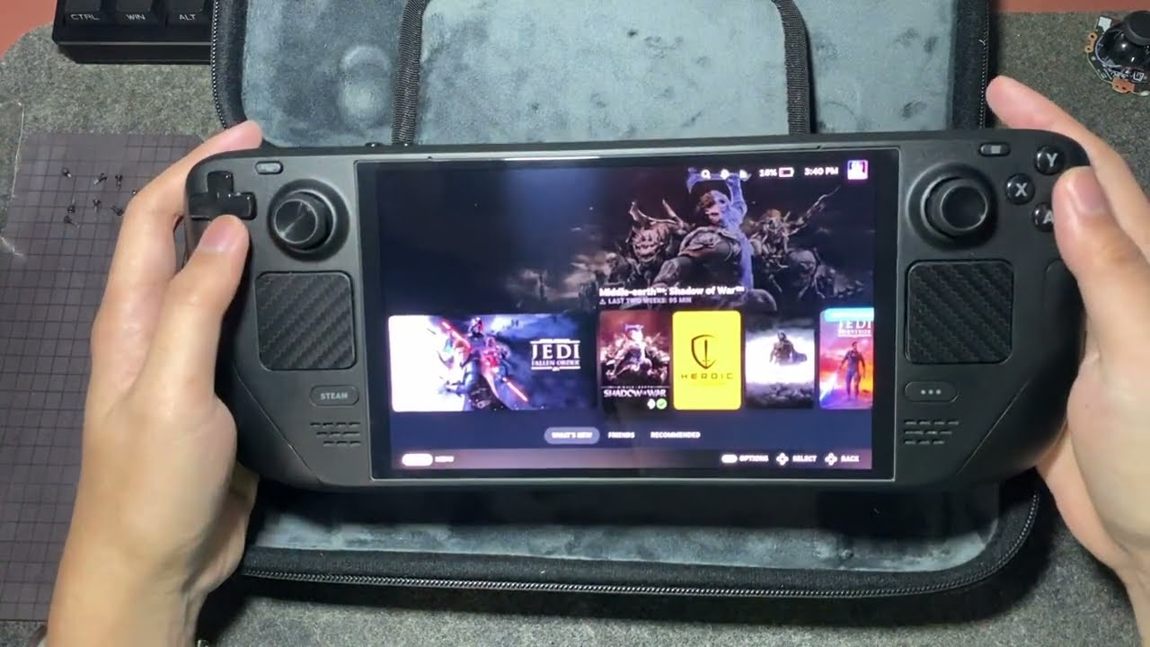 STEAM DECK OLED - Gulikit Joystick Install