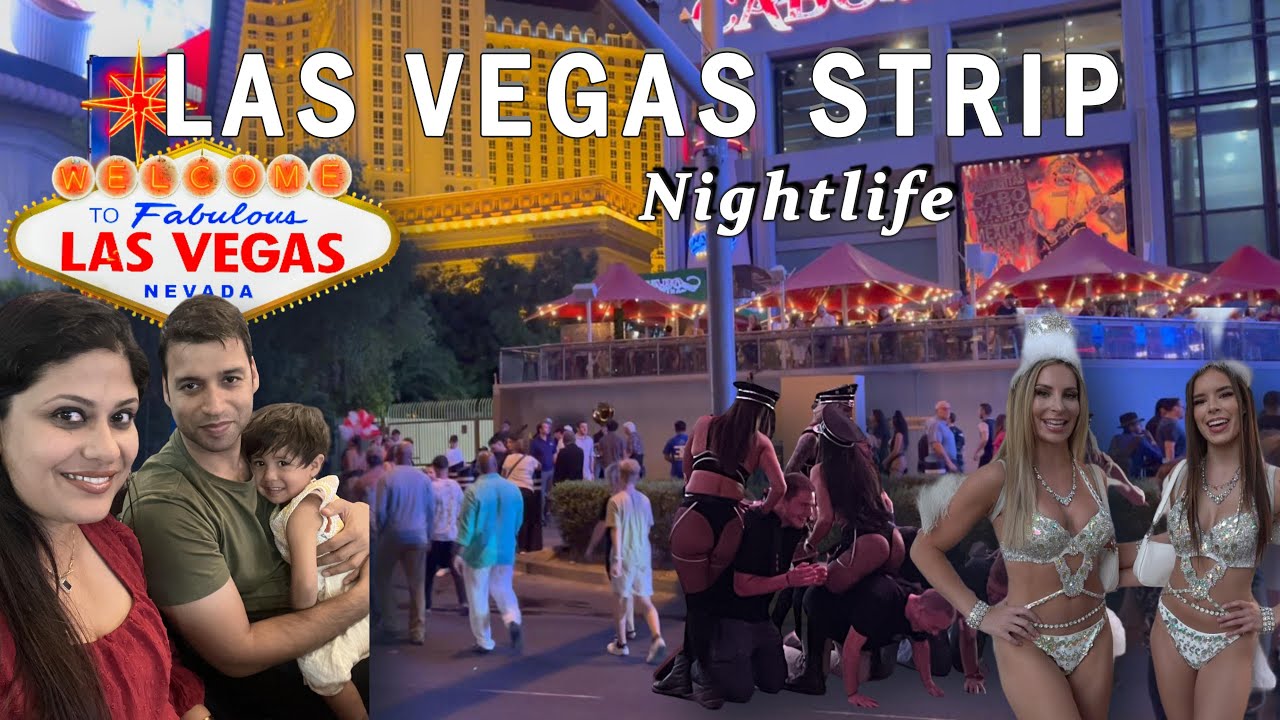 Las Vegas Strip At Night | Las Vegas Strip Night Walking Tour #lasvegas #california #vlog