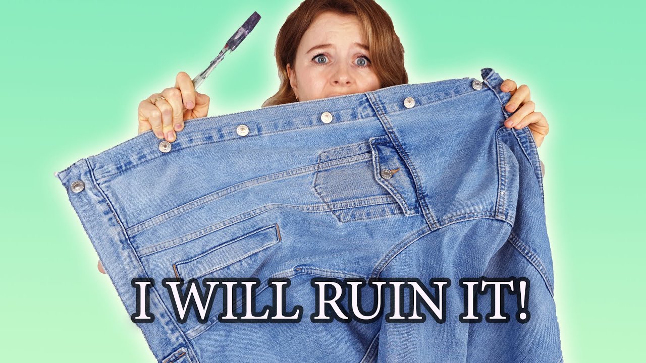 How To Overcome Fear of Painting Your Denim Jacket