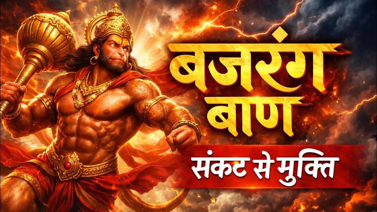 बजरंग बाण पाठ | संकट से मुक्ति का अचूक मंत्र | Bajrang Baan Hanuman Ji