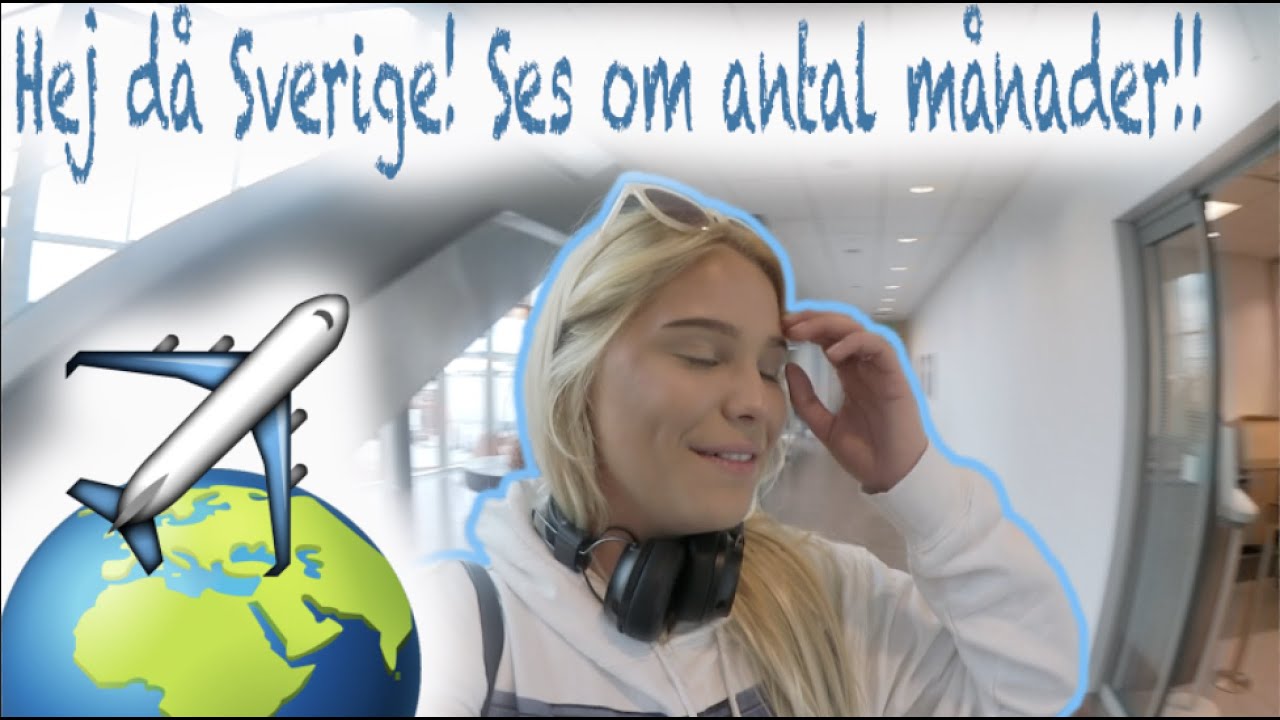 NU LÄMNAR JAG SVERIGE!!