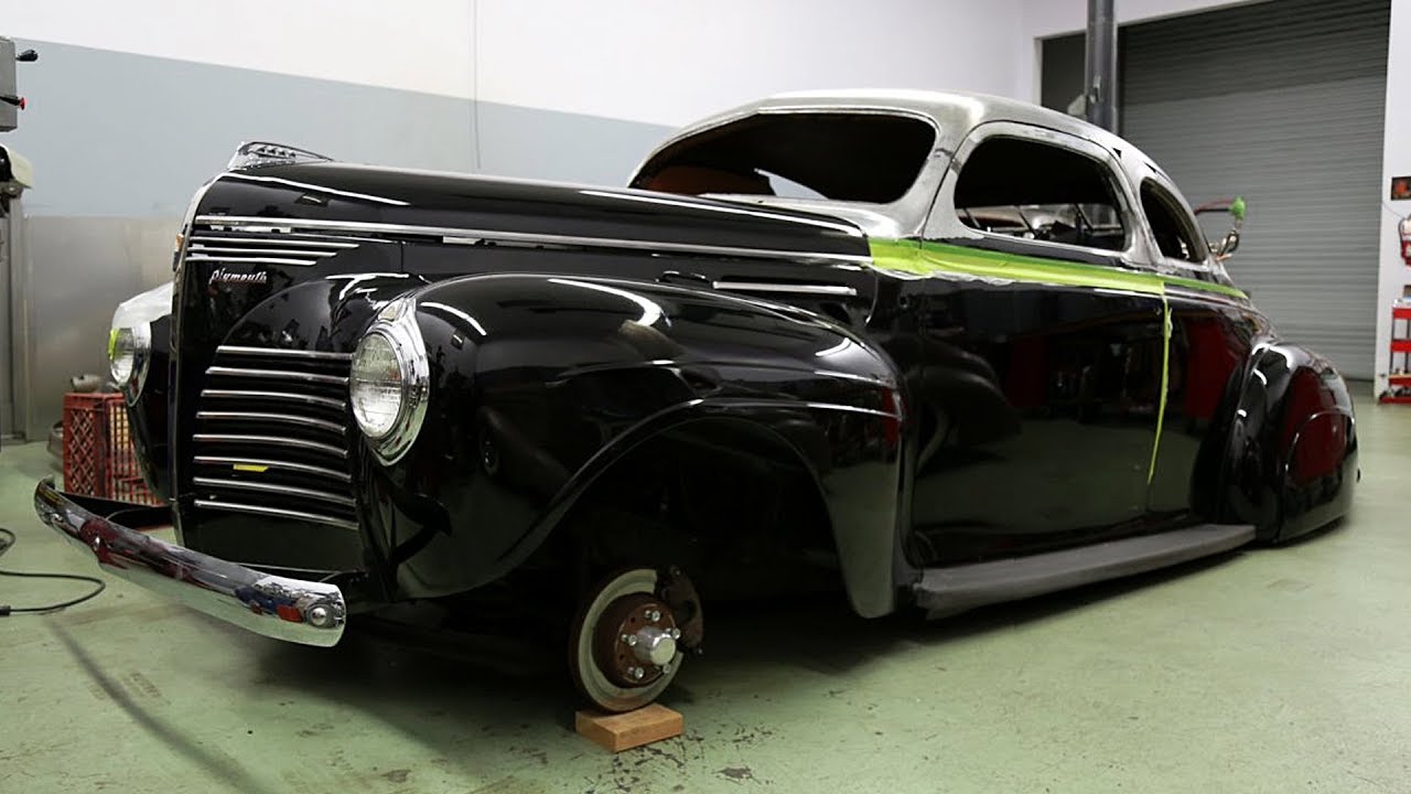 1940 Plymouth Coupe Hot Rod Chop Top Build Project