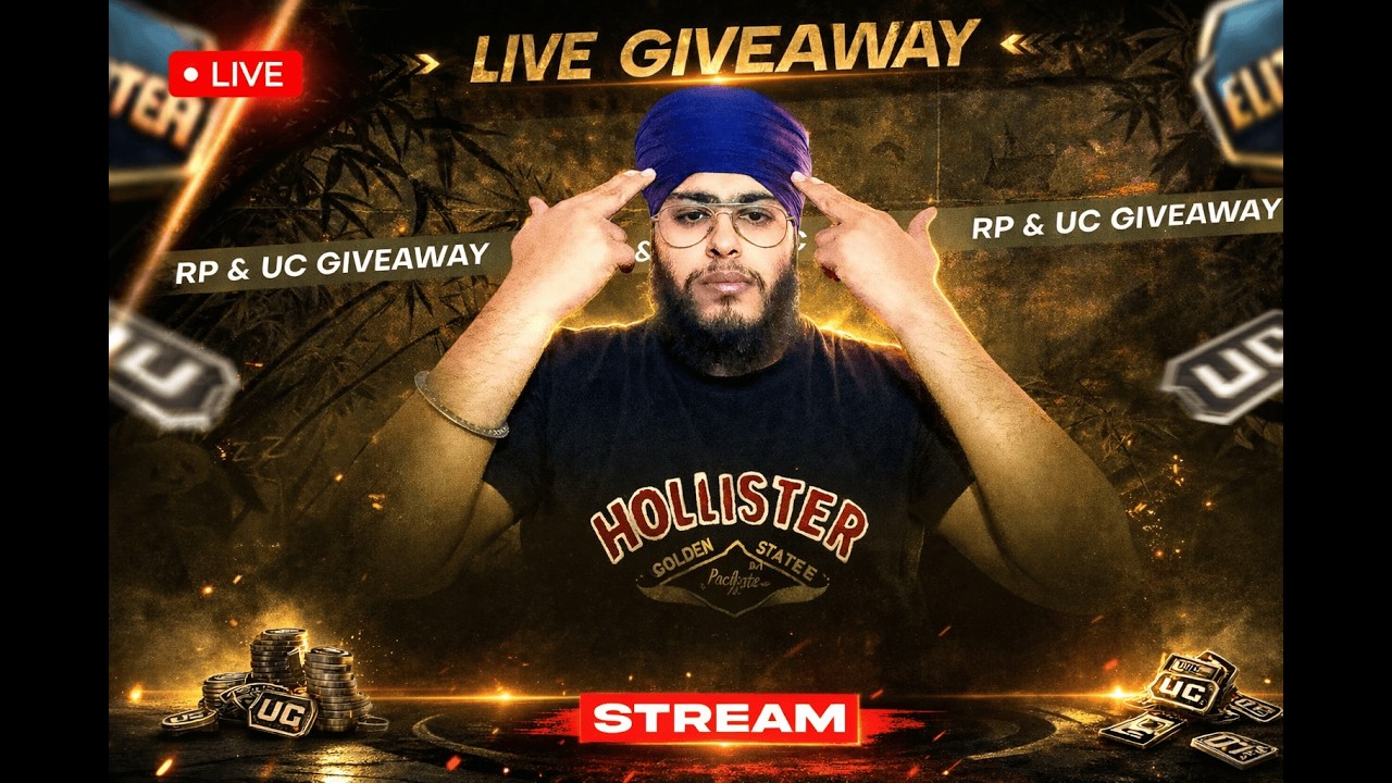 BGMI UC &RP Giveaway | BGMI LIVE | #jpislive1 #giveaway #bgmi #live #shortsfeed