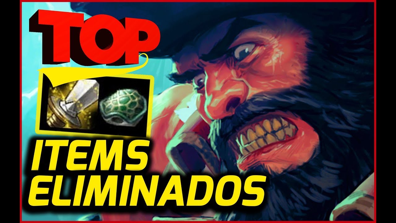 🔥ITEMS ELIMINADOS de LEAGUE OF LEGENDS  [TOP5]