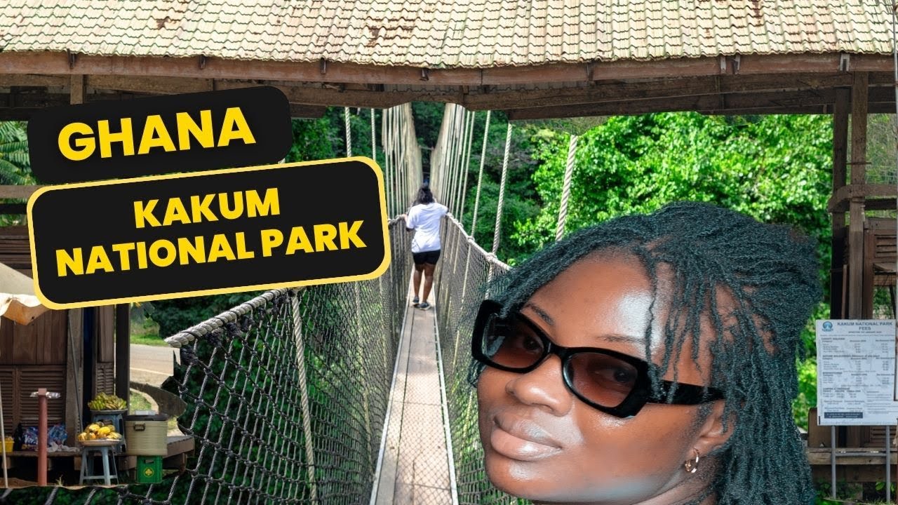 Exploring Kakum National Park: A Journey Through Ghana & Hiking 🥾 Through a Tropical Rain Forest!