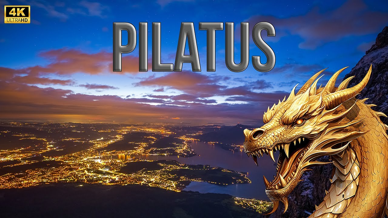 Most beautiful places in Switzerland - Mount Pilatus Lucerne 4K