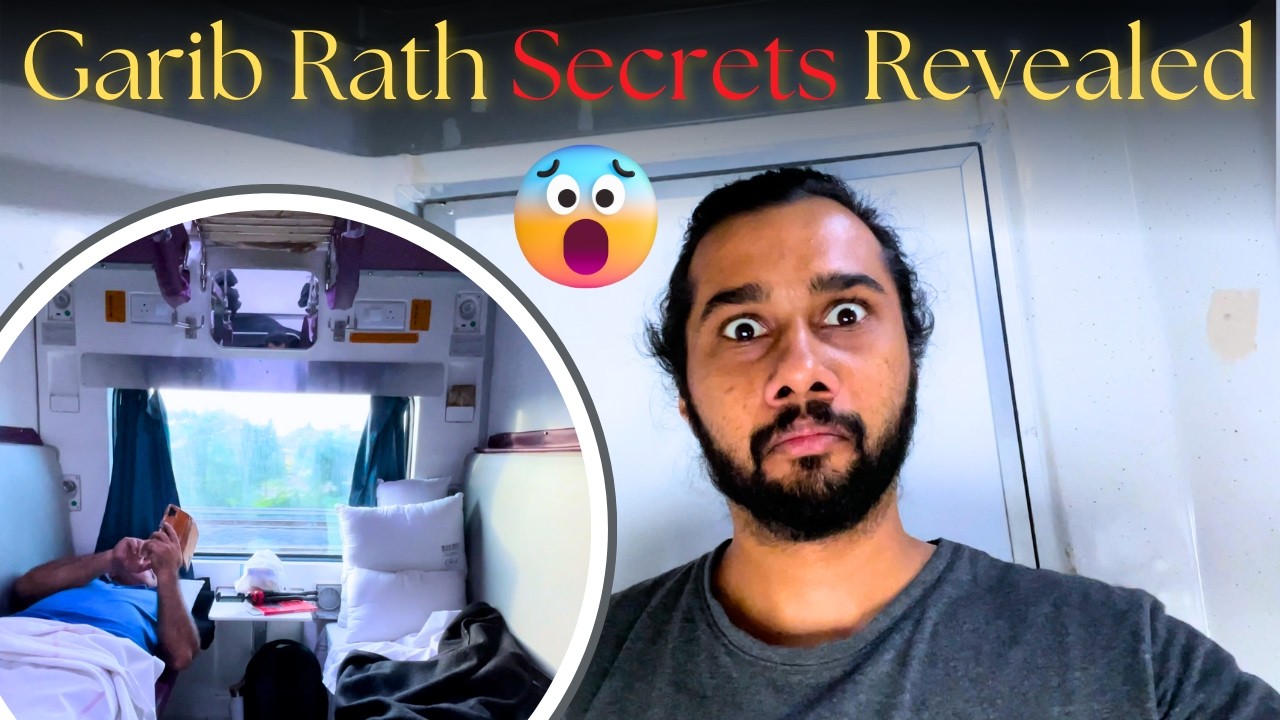 Garib Rath Express Train Review | Ticket Price, Seats, Food & Full Journey Experience