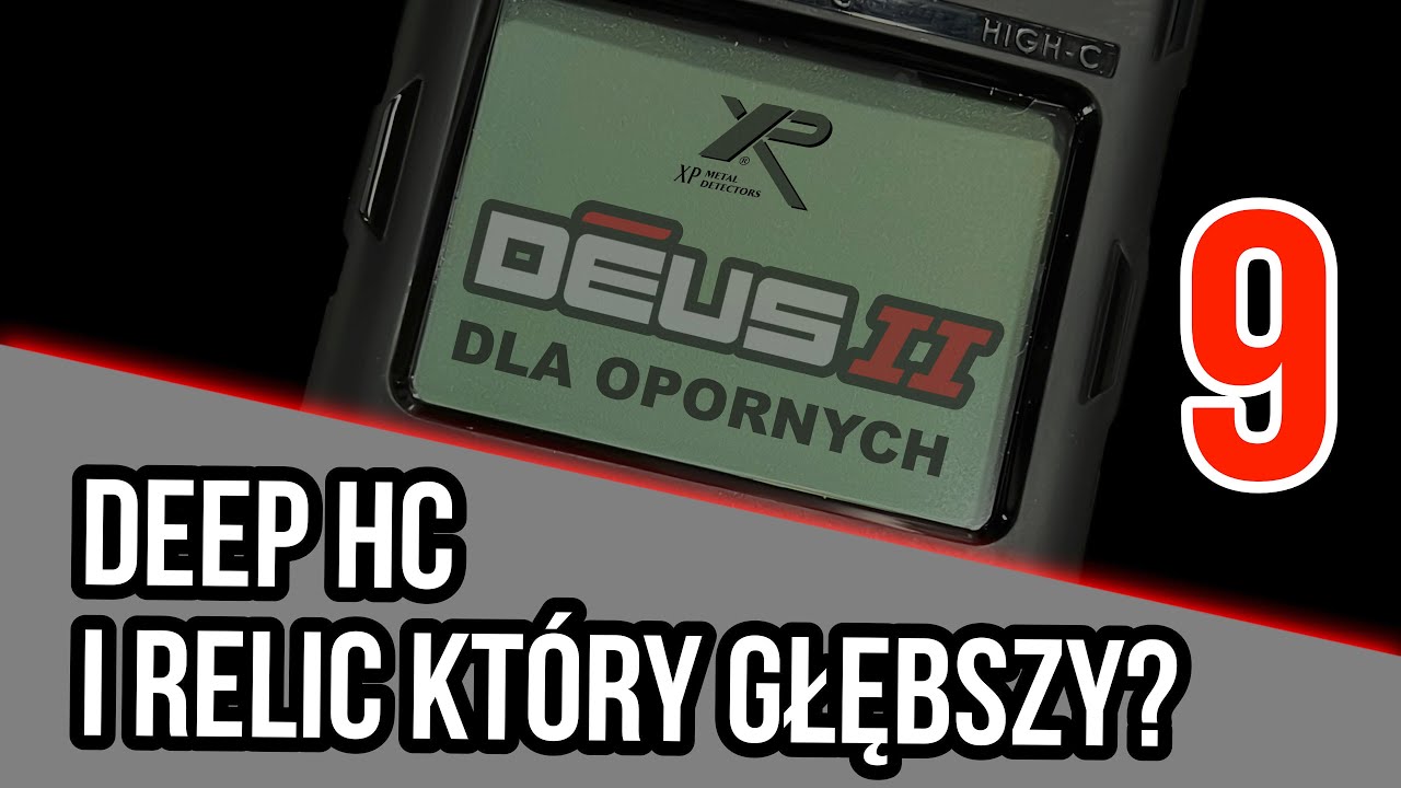 XP DEUS II dla opornych DEEP i RELIC nowe ustawienia