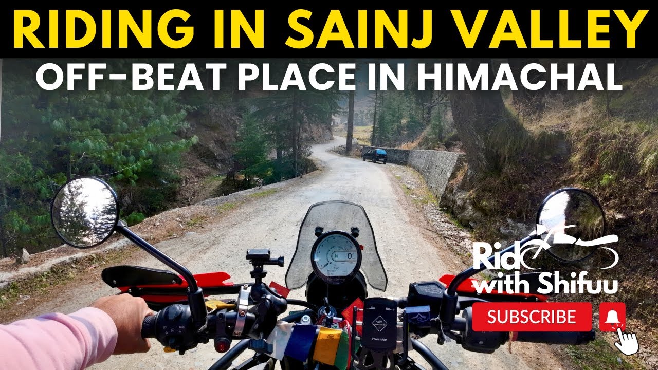 Live Motovlog | Riding in Sainj Valley | Shangarh | Himalayan 450