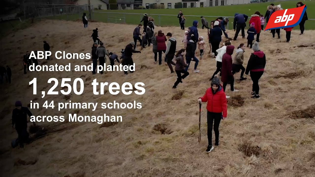 ABP Clones donates 1,250 trees to primary schools across Monaghan