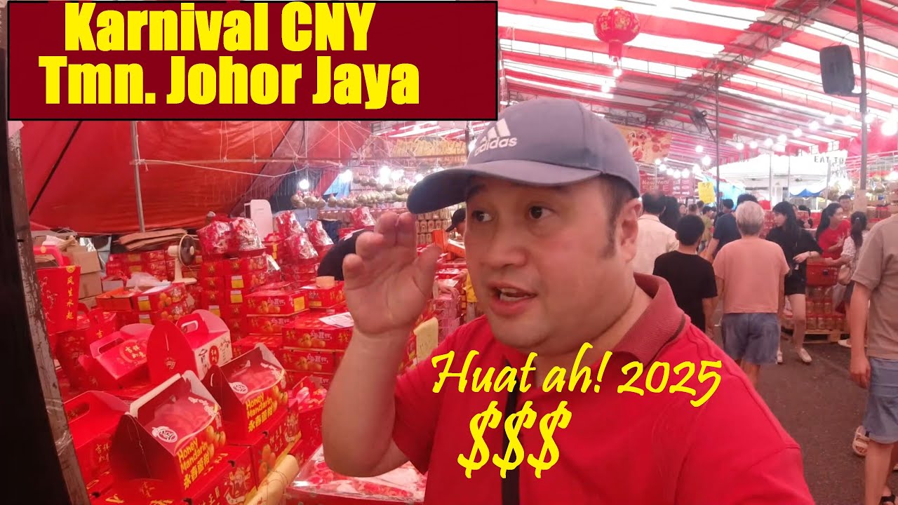 Get Ready for Carnival Madness @Taman Johor Jaya - JB.  Place to be  for CNY shopping spree