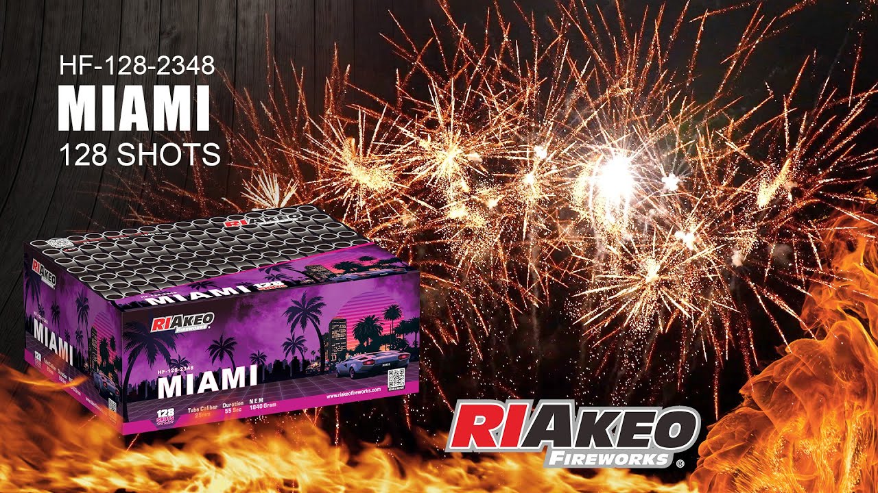 MIAMI ► HF-128-2348 ► RIAKEO FIREWORKS