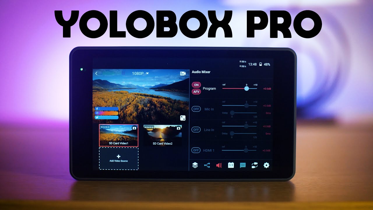 YoloLiv YoloBox Pro: ПОЛНЫЙ ОБЗОР