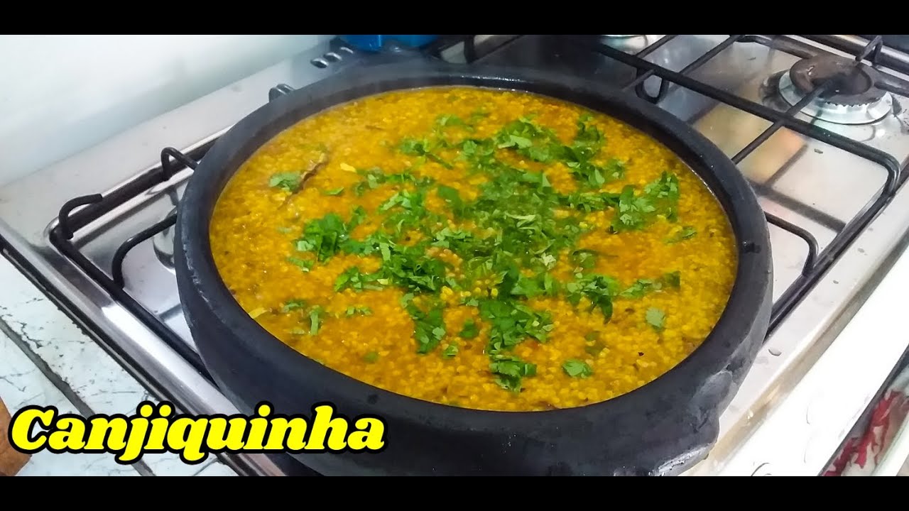 Canjiquinha/quirela com carne moída pronto em 15 MINUTOS!