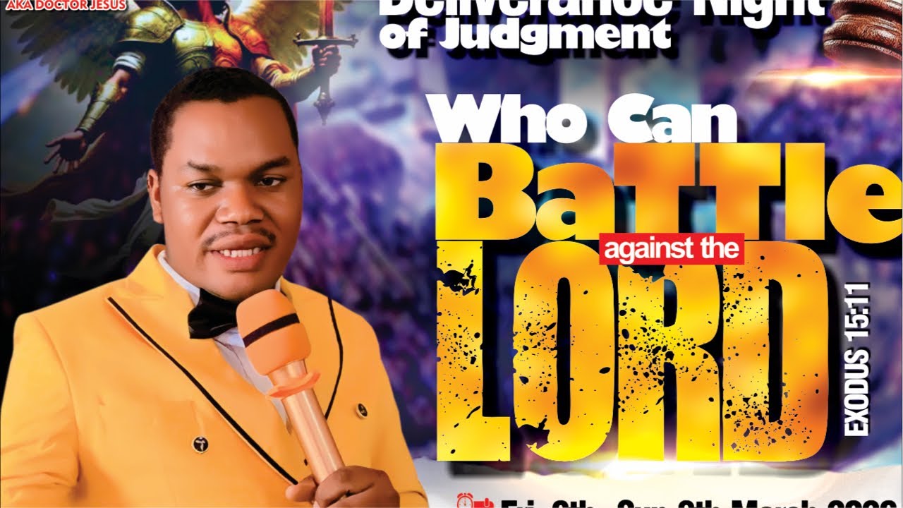 March Mega Deliverance Night  of Judgement
