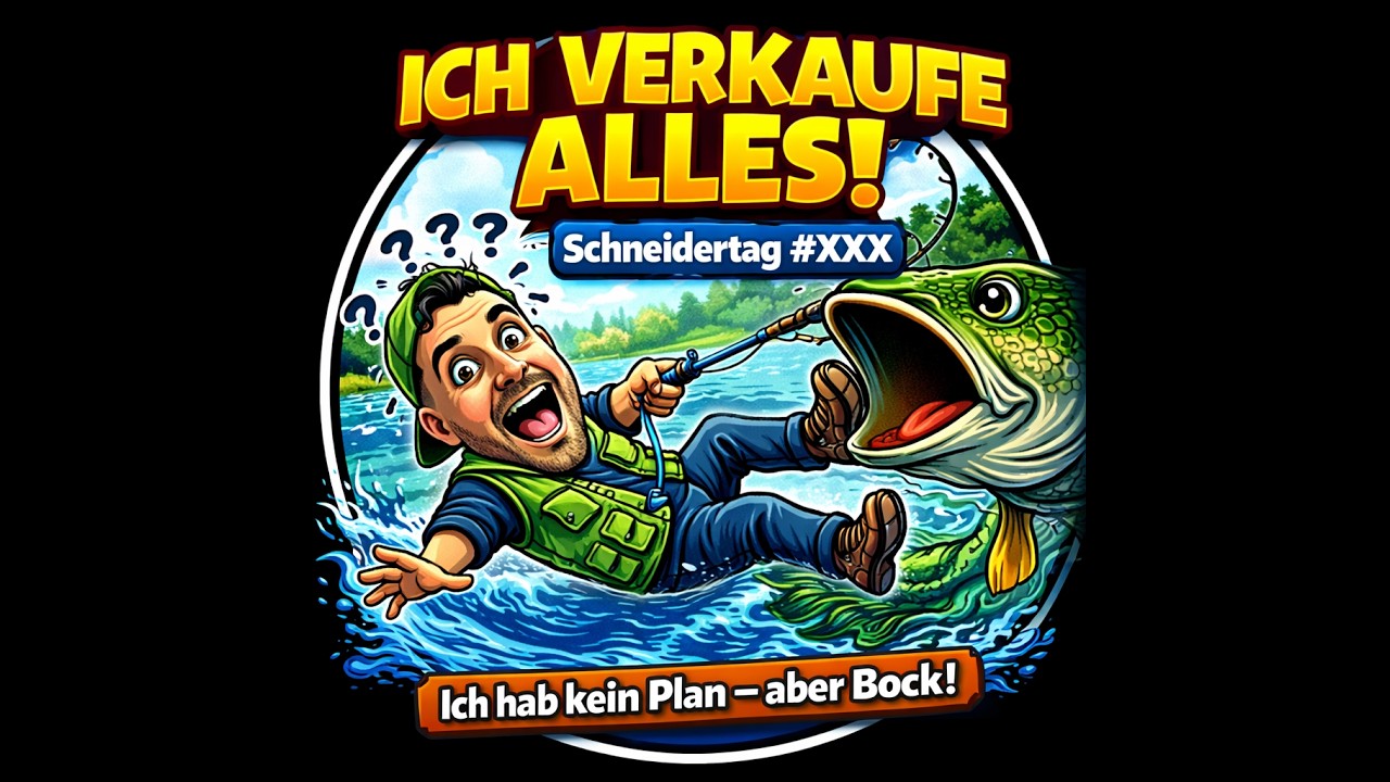 „Ich verkaufe alles und pflanze Olivenbäume… (Nach diesem Angeltag!) | Schneidertag #XXX“