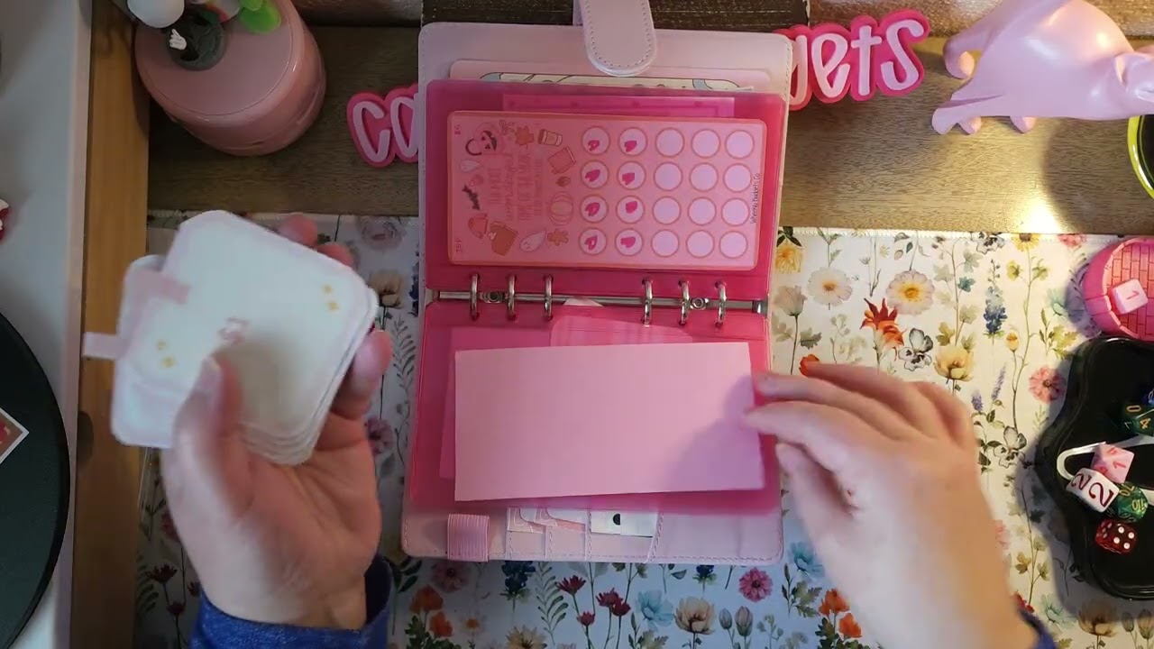 Blushing Wednesday | Month Ahead | Love is in the Air Collab | Birthday Binder