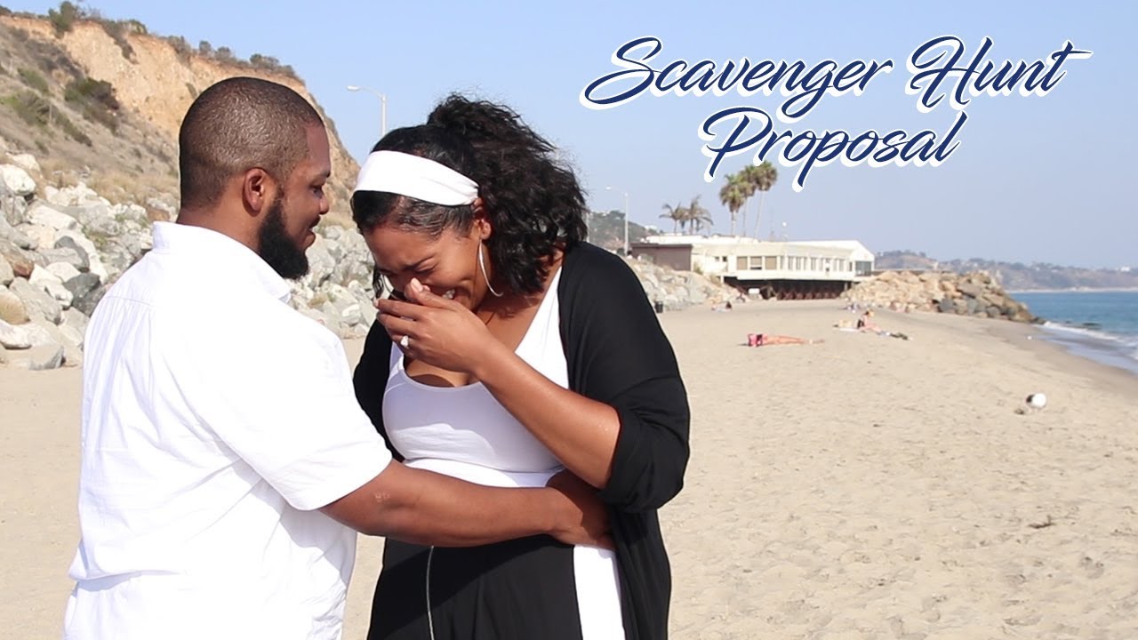 Vlog 25: Surprise Scavenger Hunt Proposal