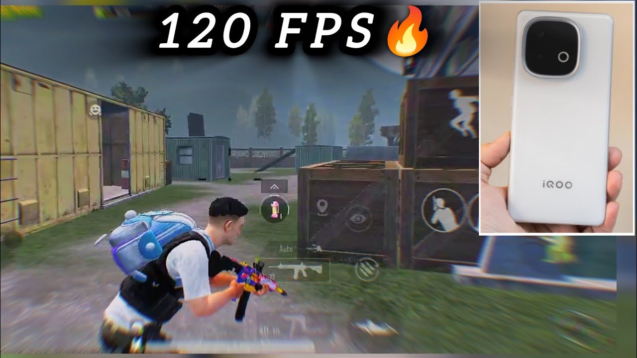 120 FPS in iqoo z10 turbo pro 🔥