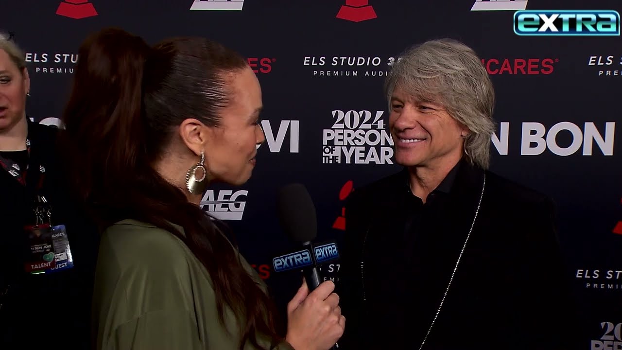 Jon Bon Jovi on MusiCares Honor & Kids’ Upcoming WEDDINGS! (Exclusive)