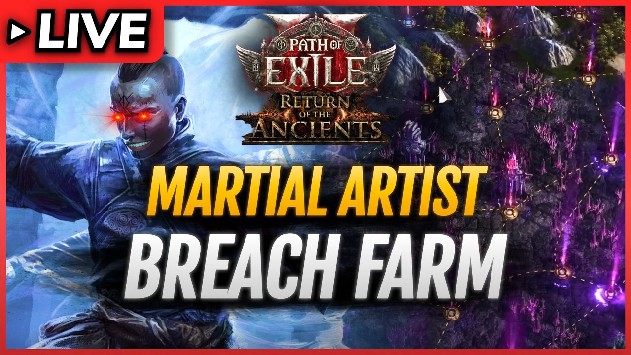 POE 2 0.5🔴BREACH GOOD?! - MARTIAL ARTIST MONK Build for Whirling Assault🔴Path of Exile 2
