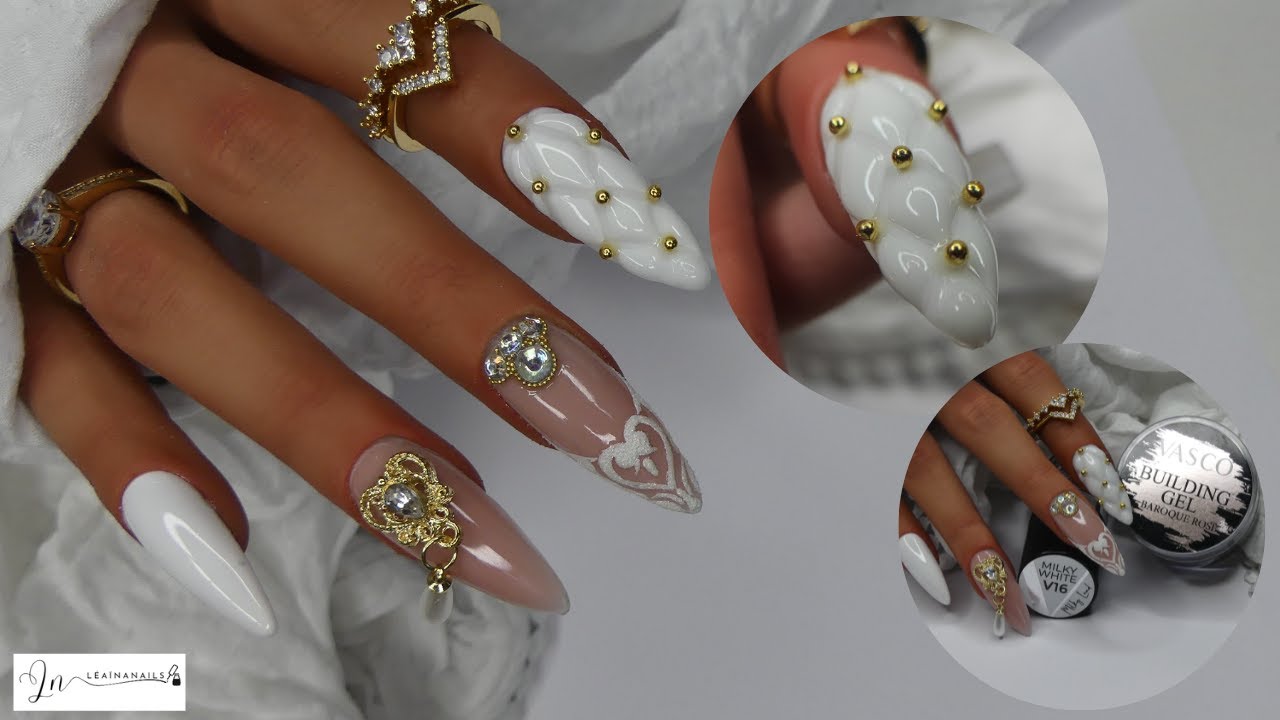 𝑾𝒉𝒊𝒕𝒆 𝑽𝒂𝒍𝒆𝒏𝒕𝒊𝒏𝒆 𝑵𝒂𝒊𝒍𝒔 🤍 REVUE GEL THIXO @vasconails5220  #vasco #nailart #valentinesnails